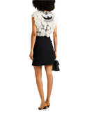 Dolce & Gabbana Black Fashion Devotion Embellish Mini Dress