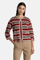 COMIZIO BEIG/BURG/BRWN JACKET