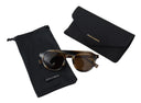 Dolce & Gabbana Brown Tortoise Oval Full Rim Eyewear DG4306 Sunglasses