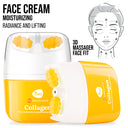 Face Cream 3D Massager, Firming and Lifting, Collagen 40 ML