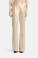 ABAZIA YLW OFF WHT TROUSER