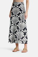 TASMANIA BLK OFF WHT SKIRT