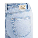 Yes Zee Blue Cotton Women High-Waisted Jean