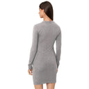 Love Moschino Brown Cotton Women Dress