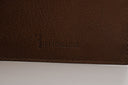Billionaire Italian Couture Brown Leather Cardholder Wallet