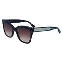 Longchamp Blue Haircalf Sunglasses