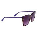 Longchamp Purple Haircalf Sunglasses