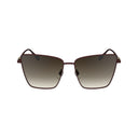 Longchamp Red Metal Sunglasses