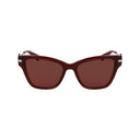 Longchamp Brown Haircalf Sunglasses