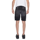 Antony Morato Black Cotton Bermuda