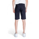 Antony Morato Black Cotton Bermuda