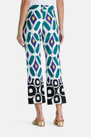 ASTERISCO BLK PURPL TROUSER