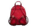 Michael Kors Jaycee Mini XS Leather Zip Pocket Backpack Red