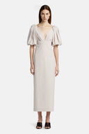 PANDOLCE BEIG WHT DRESS