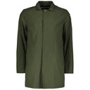 People Of Shibuya Green Recycled Polyester Men Trench Coat