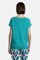 CARACALLA TURQ PULLOVER