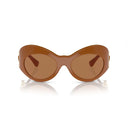 Versace Brown Acetate Sunglasses