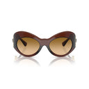 Versace Brown Haircalf Sunglasses