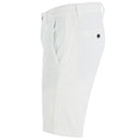 Yes Zee White Cotton Short