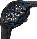 Ducati Black Leather Watch