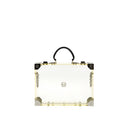 Philipp Plein sheer rigid handbag with removable shoulder strap