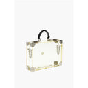 Philipp Plein sheer rigid handbag with removable shoulder strap