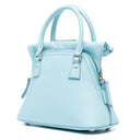 Maison Margiela Blue Leather Handbag