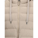 Brunello Cucinelli Wool sleeved Down Jacket