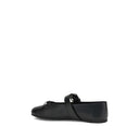 Miu Miu Leather Ballerinas