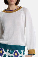 COLONNINA WHT/BLU/YLW PULLOVER