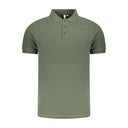 Accademia Militare Green Cotton Polo Shirt