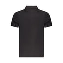 Accademia Militare Black Cotton Polo Shirt