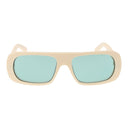 GCDS Cream Unisex Sunglasses