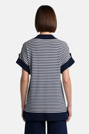 CAIO BLU WHT TOP