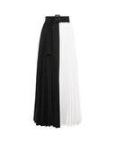 DALOOD B&W MIDI SKIRT