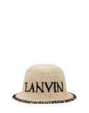 ETE LANVIN RAFFIA BOB NATURAL BLACK