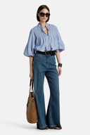 BOLLINA BLUOFF WHT BLOUSE
