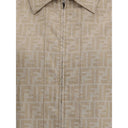 Fendi Chambray cropped Jacket