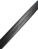 Dolce & Gabbana Green Black Polyester Metal Buckle Belt