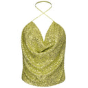 PINKO Green Polyester Tops & T-Shirt