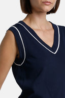 CARDANO BLU/WHT TOP