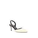 Manolo Blahnik Casam 70 Raffia Pumps