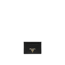 Prada Logo Leather Card Holder