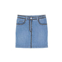 Moschino Couture Cotton Denim Skirt