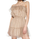 Gucci One-Shoulder Tulle Dress