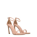 Lanvin Pink Leather Stiletto Heels Sandals
