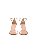Lanvin Pink Leather Stiletto Heels Sandals