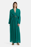 PAIOLO GRN LONG DRESS