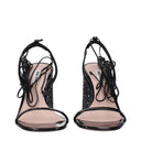 Miu Miu Black Leather Platforms