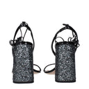 Miu Miu Black Leather Platforms